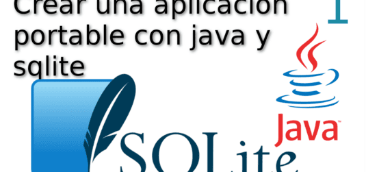 Crear una aplicacion portable con java y sqlite 1