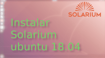 instalar solarium ubuntu 18