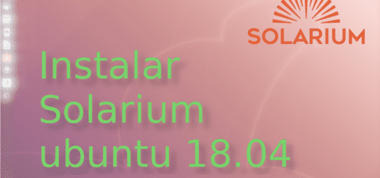 instalar solarium ubuntu 18