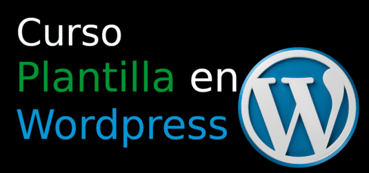 Curso Plantilla en Wordpress