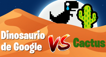 Crear Videojuego del Dinosaurio de Google en Scratch (Mover los cactus🌵)