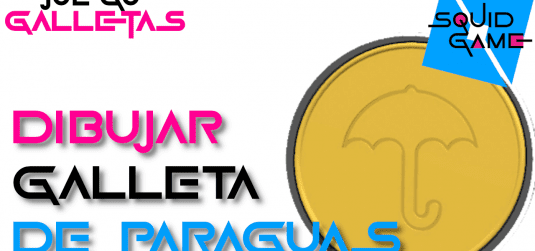 JUEGO CALAMAR GALLETA 4 PARAGUAS