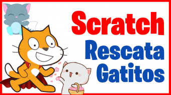 Scratch atrapa gatitos