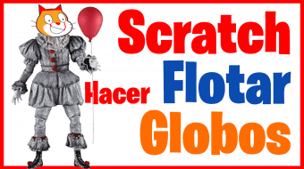 Scratch flotar globo