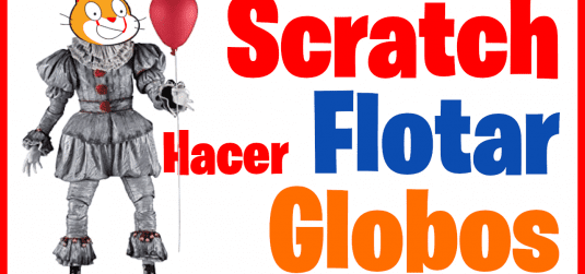 Scratch flotar globo