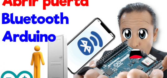 Abrir la puerta via Bluetooth con Arduino