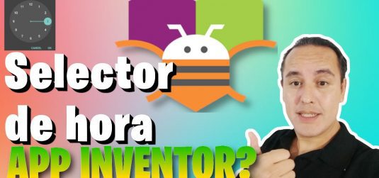 Selector de hora (TimePickeren) Appinventor