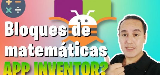 Bloques de matemáticas en appinventor