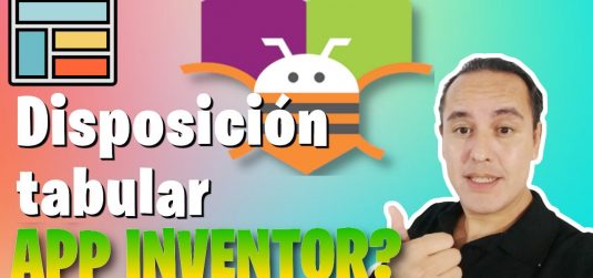 Disposición tabular en AppInventor