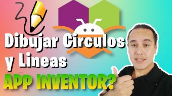 Dibujar Circulos y Lineas en Lienzo en AppInventor