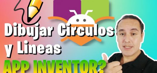 Dibujar Circulos y Lineas en Lienzo en AppInventor