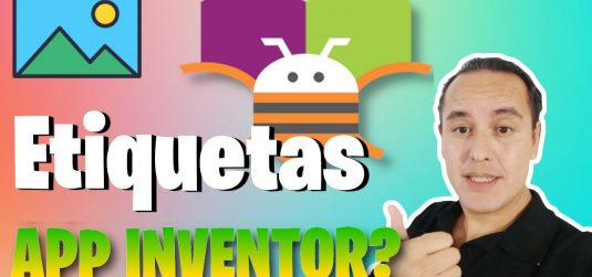 Etiquetas en Appinventor