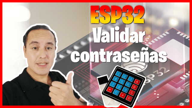 Validar contraseña con el ESP32