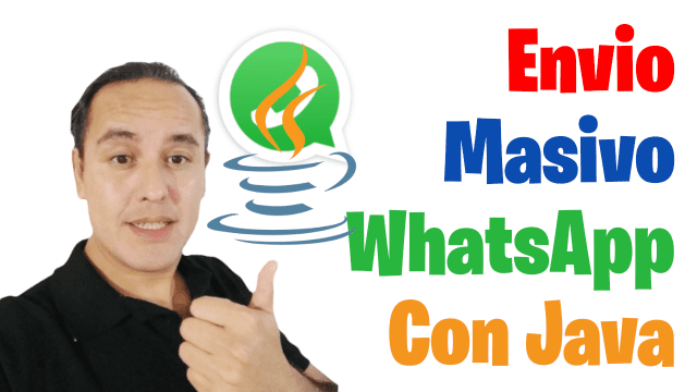 Envio masivo whatsapp java