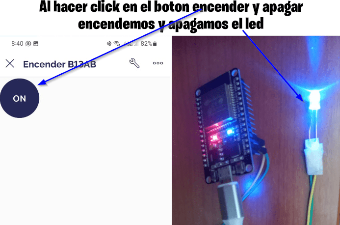 Encender un led de forma remota con Blynk