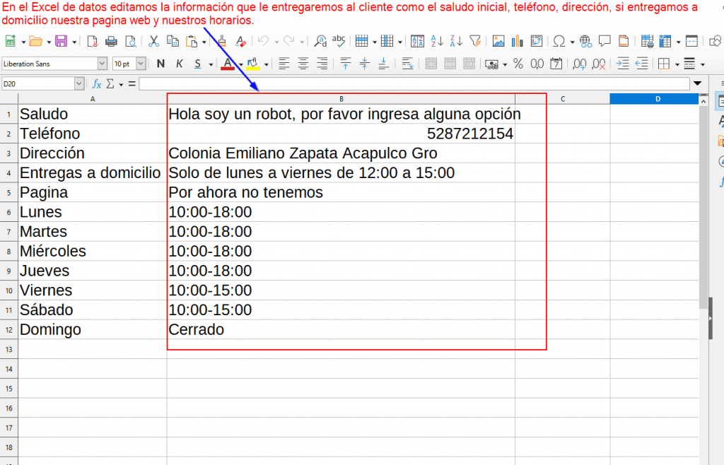 Instalar un ChatBot WhatsApp para restaurante (o fonda) 3 image 6