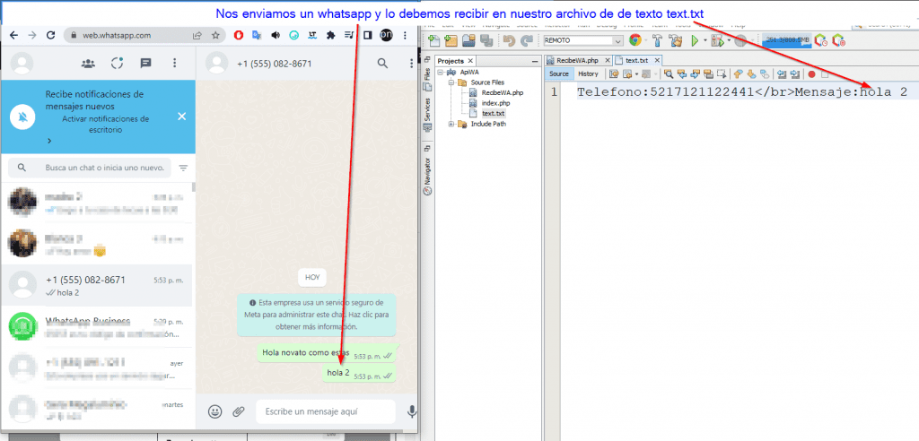 Crear un ChatBot inteligente con WhatsApp en PHP