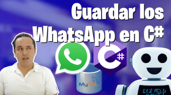 3. Guardar los whatsapp