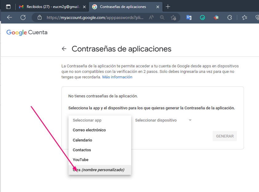 Enviar un correo de Gmail PHP 3 image 2