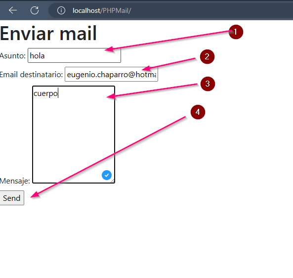 Enviar un correo de Gmail PHP 9 image 9
