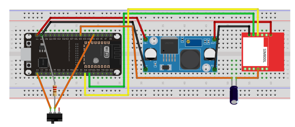 Sistema de encuestas via telefonica con ESP32 2 circuito