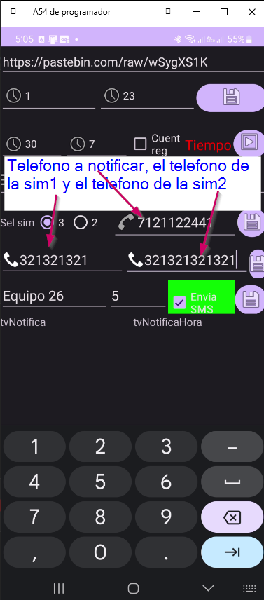 sistema de envio masivo de sms