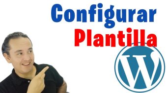 configurar plantilla wordpress