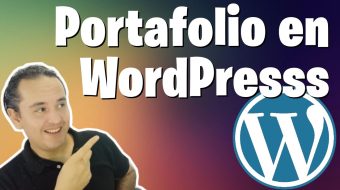 Crear un portafolio profesional en WordPress