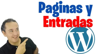 Entradas y paginas en Wordpress